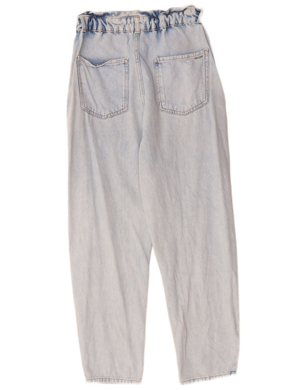 Blugi conici pentru femei Zara EU 36 XS W26 L25 Albastru