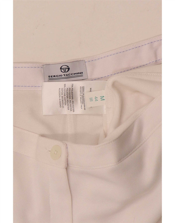 Pantaloni scurți pentru femei Sergio Tacchini Medium W30 Poliester alb