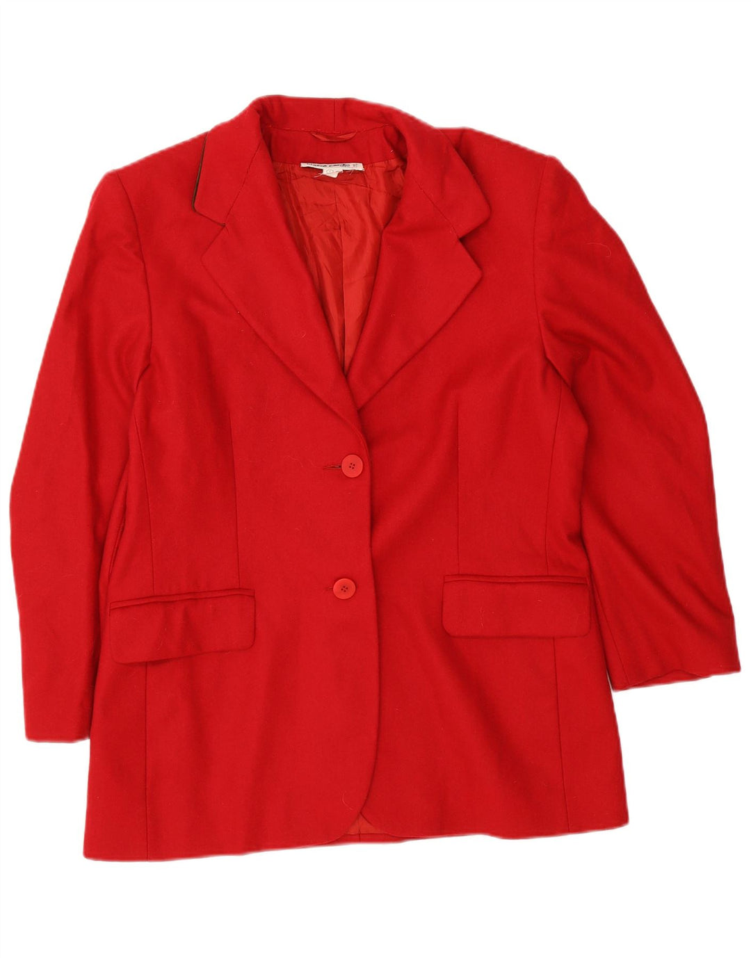 Jachetă Blazer pentru femei Pierre Cardin cu 2 nasturi IT 46 Bumbac roșu mare