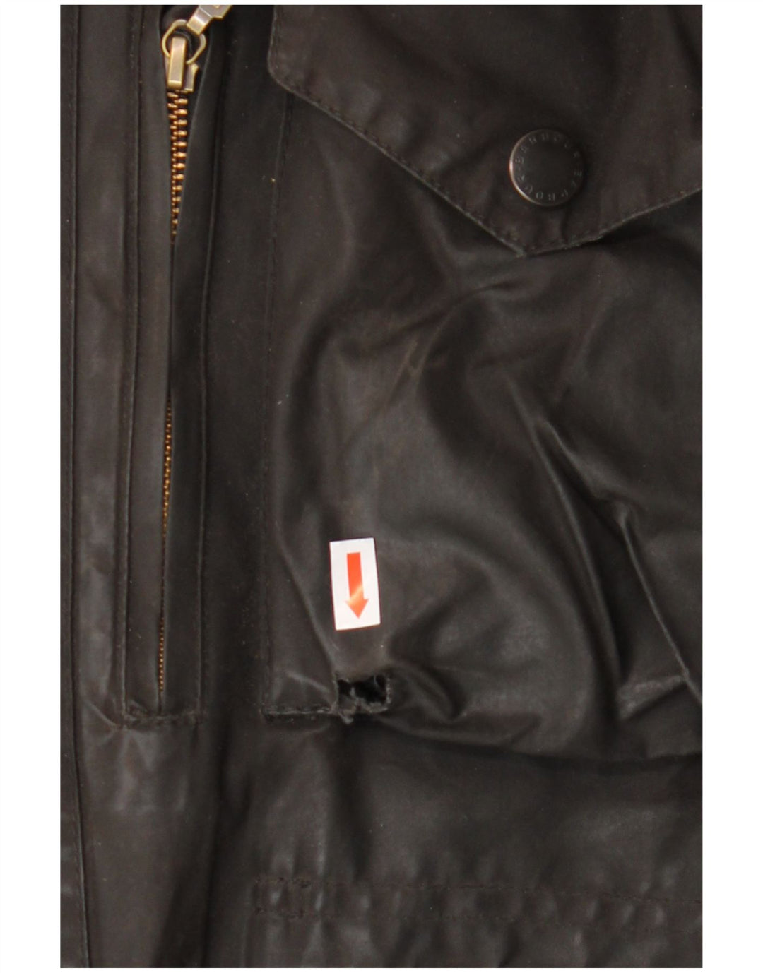 Jachetă pentru bărbați BARBOUR din bumbac cerat UK 38 Maro mediu