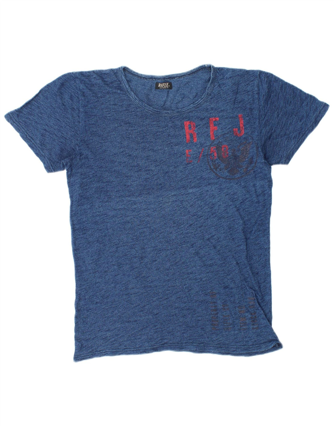 Tricou grafic pentru bărbați Rifle Top Mediu Bleumarin Pete