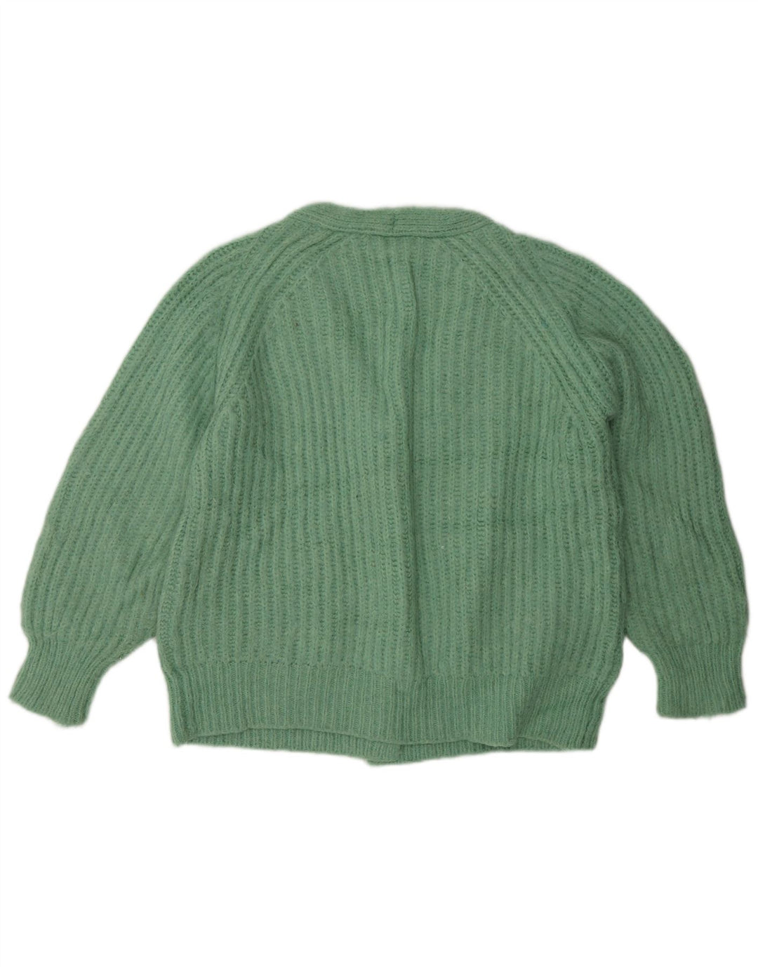 Pulover cardigan pentru femei Oasis, cu tăiere largă, UK 14 Poliester verde mediu