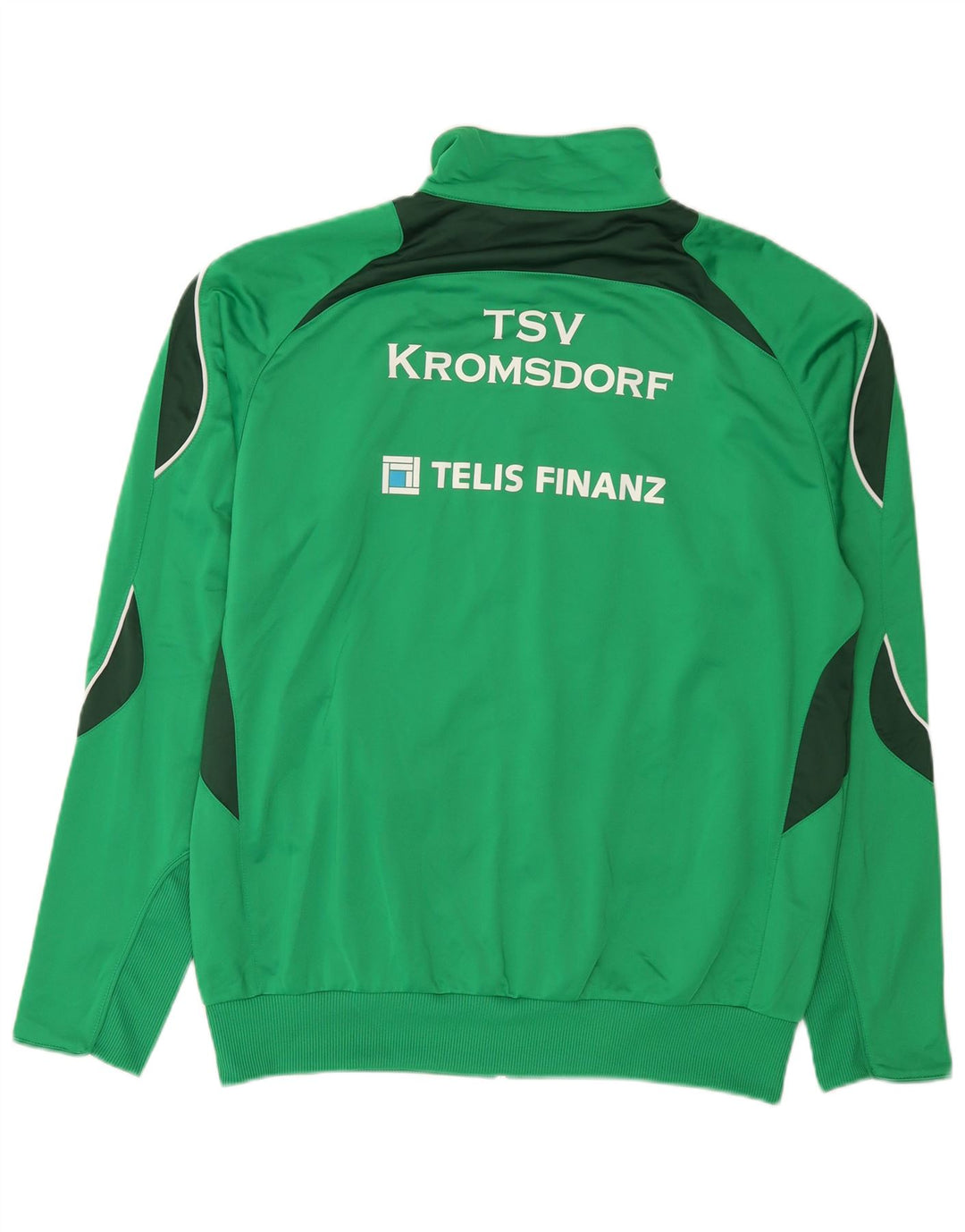 Jachetă de trening grafică pentru bărbați Saller XL, verde, poliester color bloc