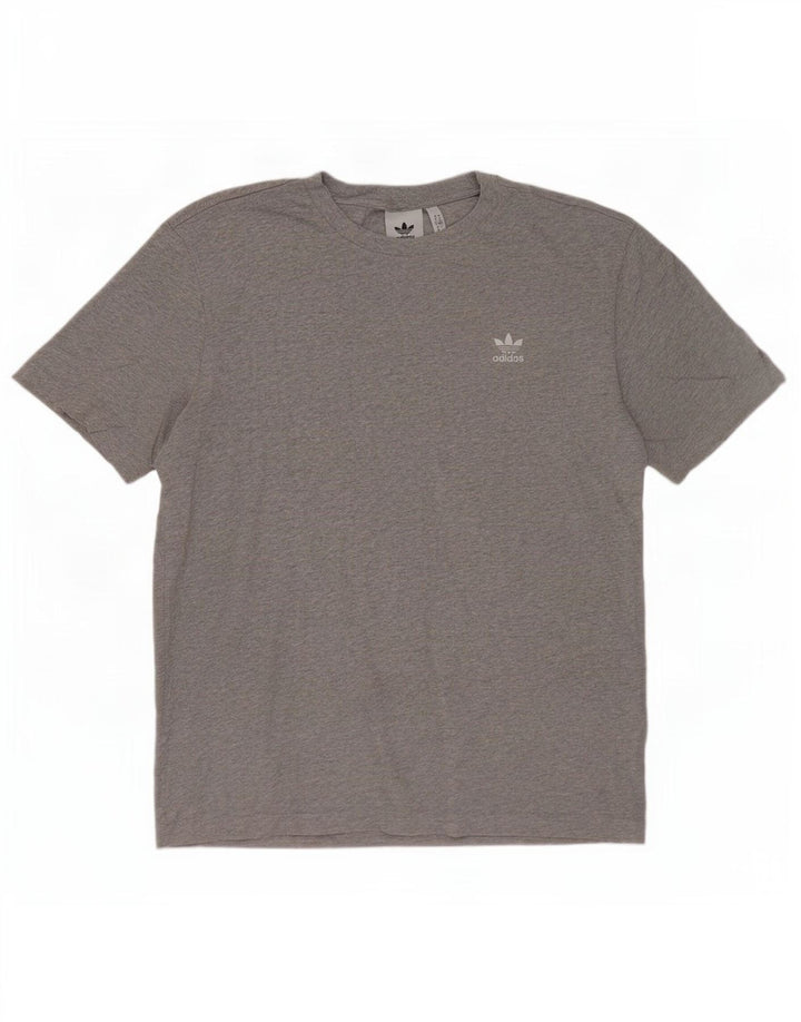 Tricou pentru bărbați Adidas Top Medium Gri Bumbac