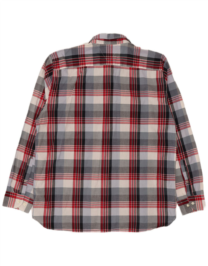 Cămașă pentru bărbați Tommy Hilfiger, cu formă regulată, 2XL, bumbac cu carouri multicolore