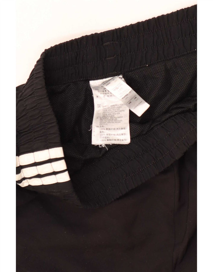 Pantaloni scurți sport pentru bărbați Adidas, poliester mediu negru