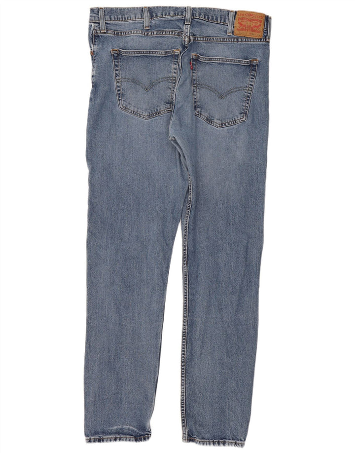 Blugi conici pentru bărbați Levi's 512 Slim Tapered W38 L34 Blue