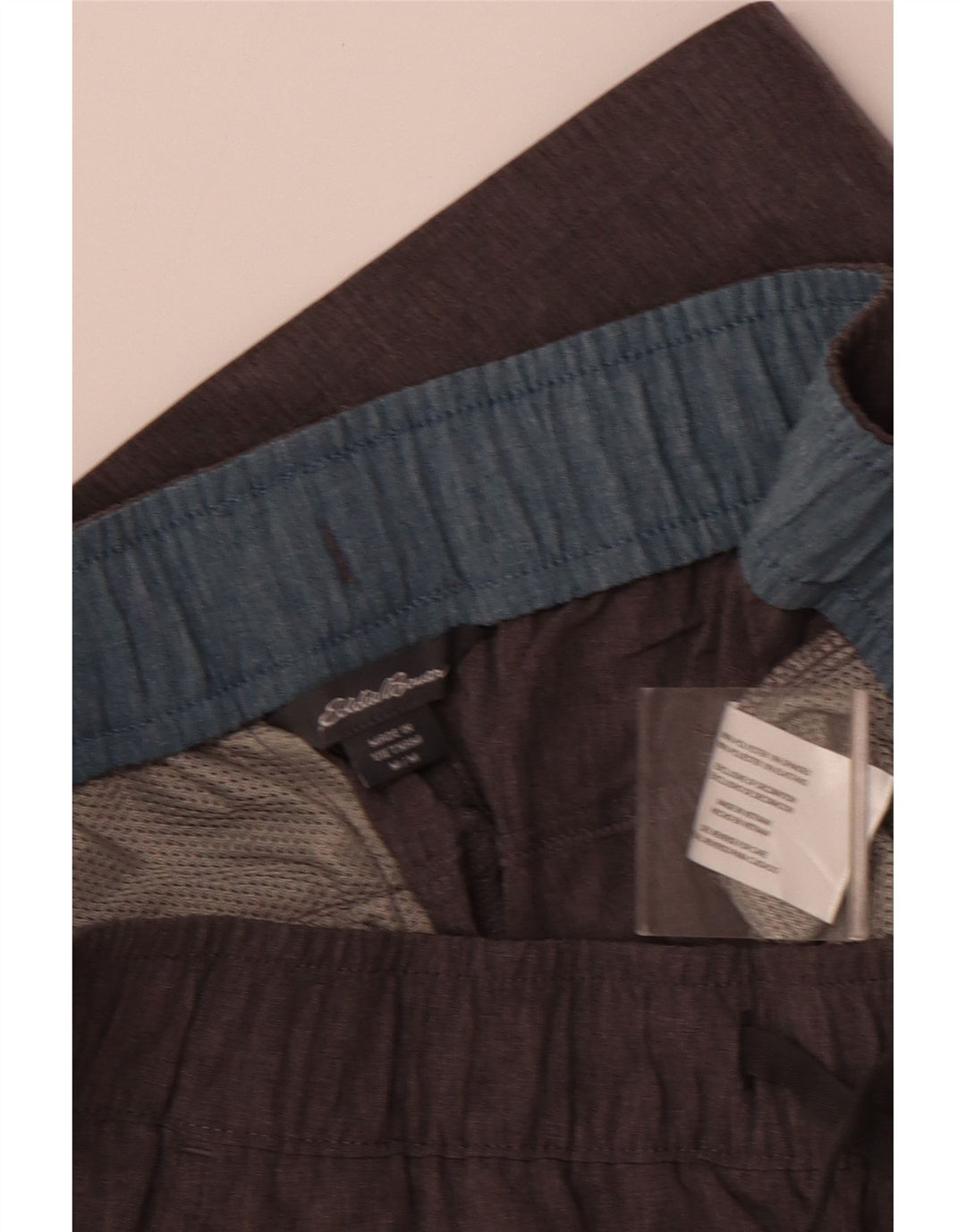 EDDIE BAUER Pantaloni scurți sport pentru bărbați, gri mediu, poliester