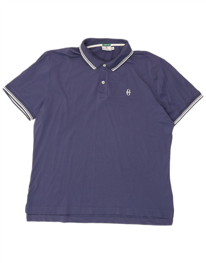 Tricou polo bărbătesc CONTE OF FLORENCE 3XL poliamidă bleumarin