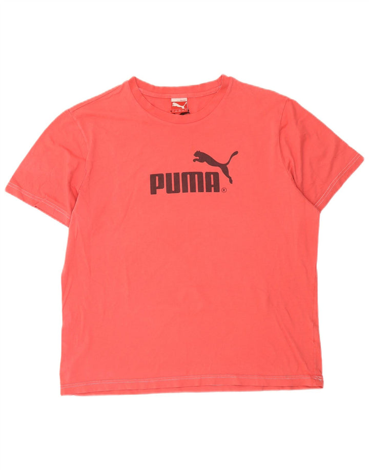 Tricou grafic Puma pentru bărbați Top mare bumbac roșu