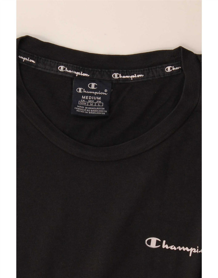 Tricou pentru bărbați Champion Top Mediu Negru