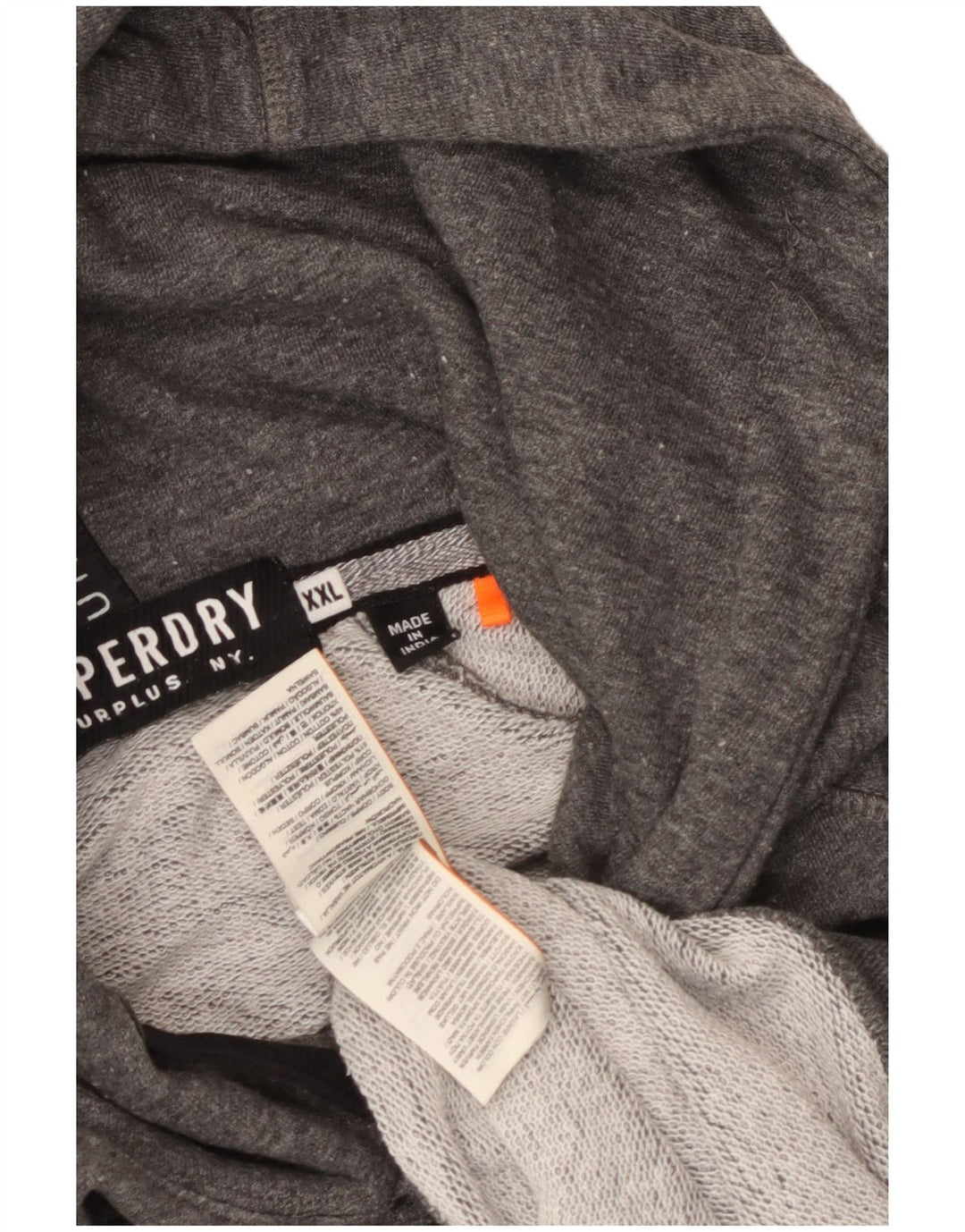 Pulover grafic Superdry pentru bărbați, 2XL, poliester gri