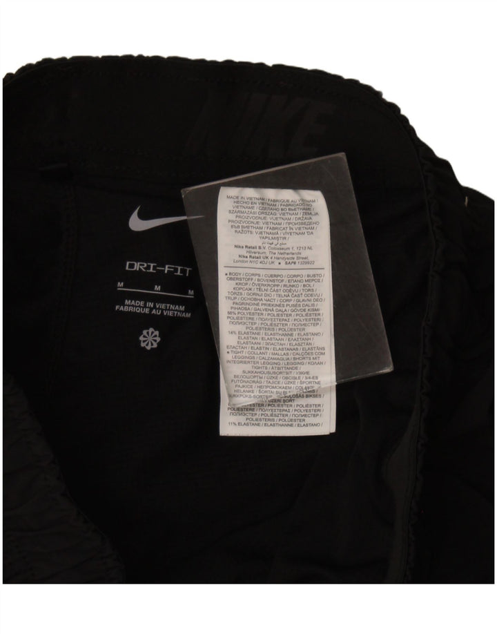 Pantaloni scurți sport Nike Dri Fit pentru bărbați, poliester mediu negru