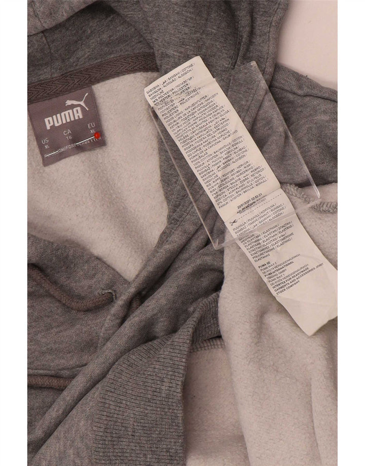 Pulover Puma Regular Fit pentru bărbați, XL, poliester gri