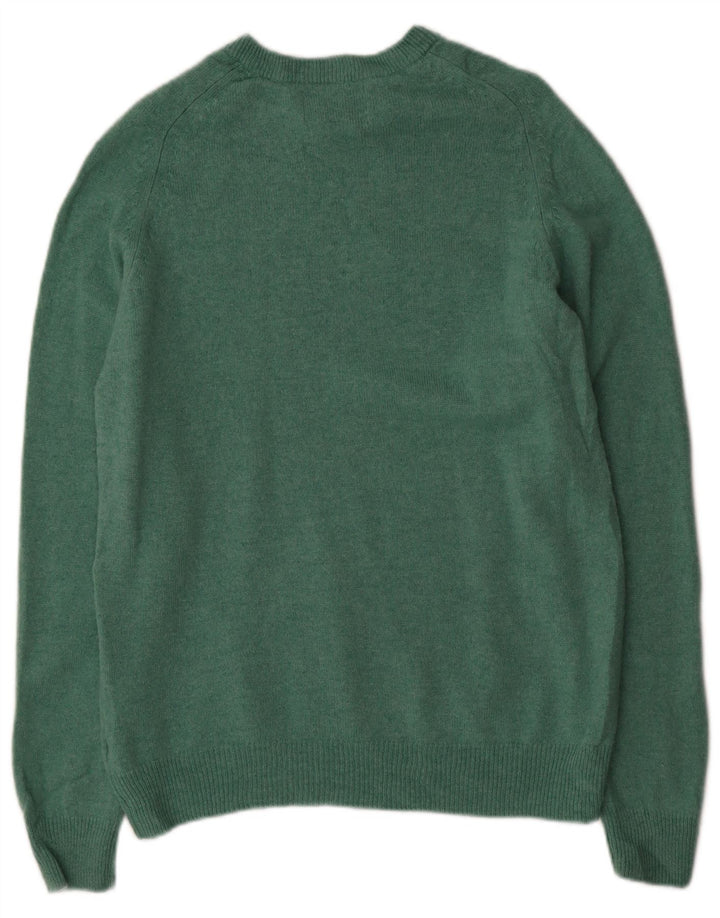 MARKS & SPENCER Pulover pentru damă cu decolteu rotund, UK 14, verde mediu