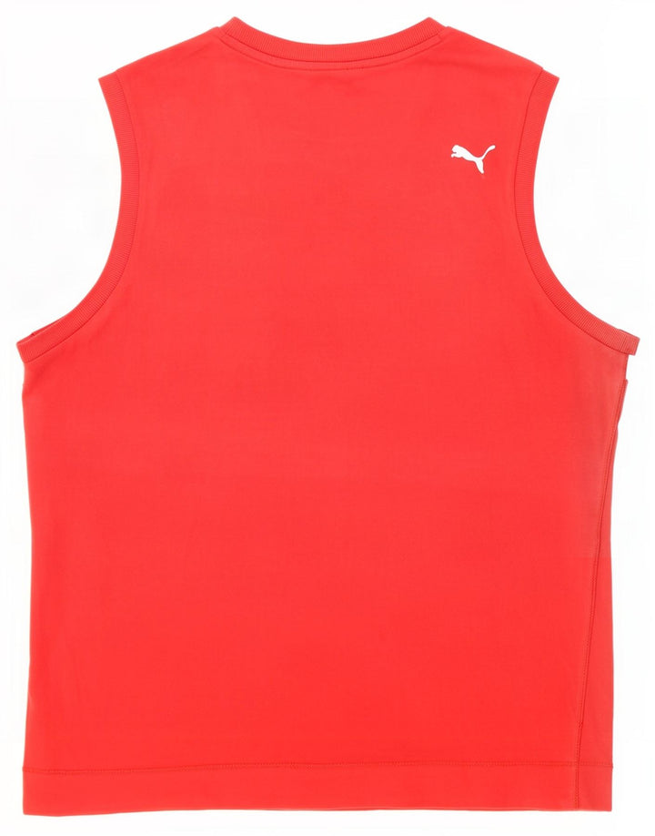 Vestă grafică pentru bărbați Puma, mare, roșu, color block