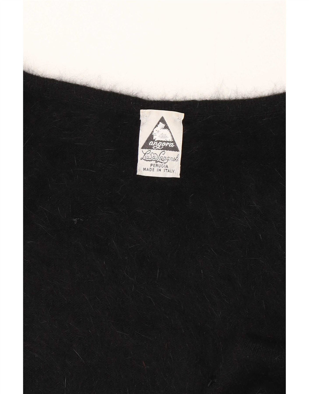 Luisa Spagnoli Womens Cami Top UK 14 Medium Black Angora
