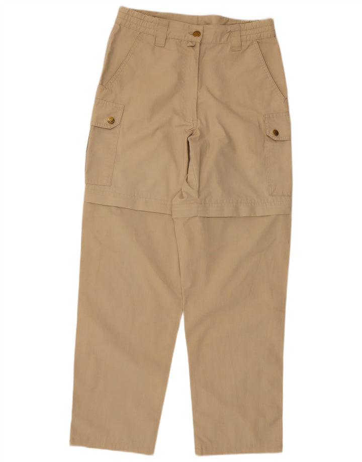 Jack Wolfskin Pantaloni cargo drepti pentru femei W27 L28 poliester bej