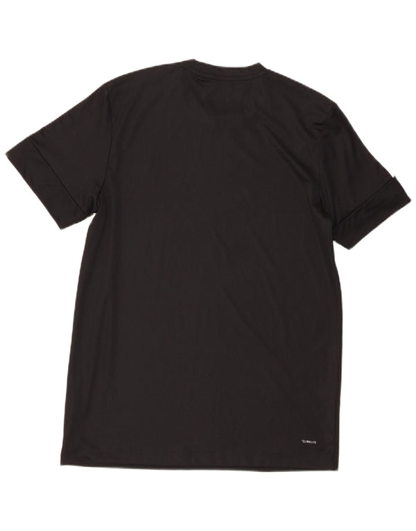Tricou Adidas Climalite Graphic Top Medium Negru Poliester