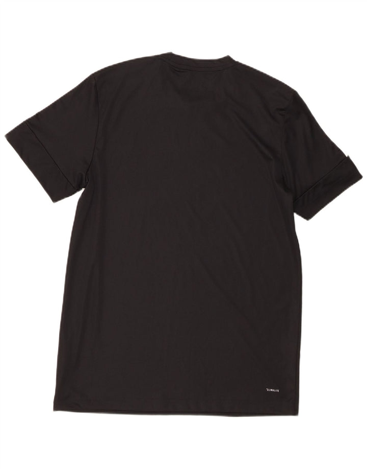 Tricou Adidas Climalite Graphic Top Medium Negru Poliester