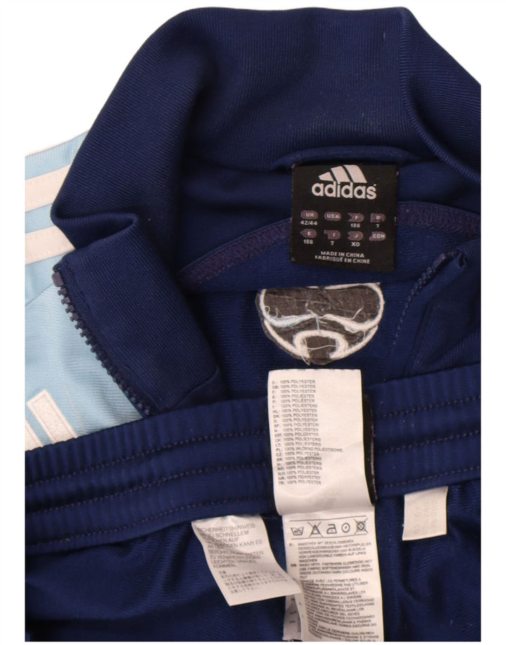 Trening complet Adidas pentru bărbați Marea Britanie 42/44, mare, bleumarin, poliester color bloc