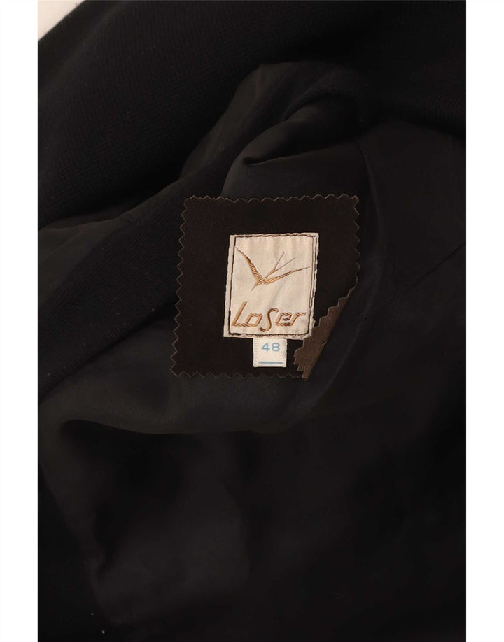 Jachetă Bomber Vintage Regular Fit pentru femei IT 48 Medium Brown Colorblock