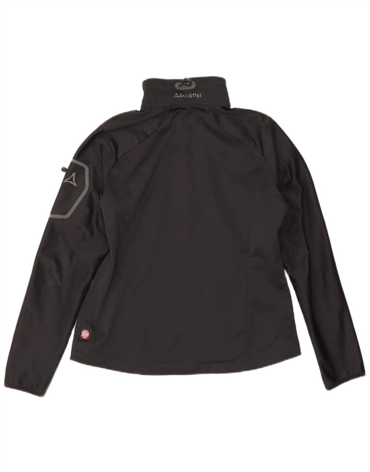 Jachetă de trening pentru femei Schoffel UK 14 Poliester negru mare