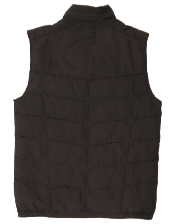 Gant Mens Padded Gilet UK 36 Small Gri Poliester