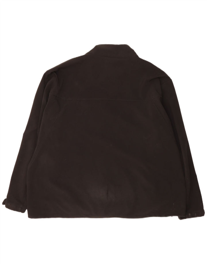 Jachetă de vânt pentru bărbați Helly Hansen, cu ajustare normală, UK 46 3XL, poliester negru