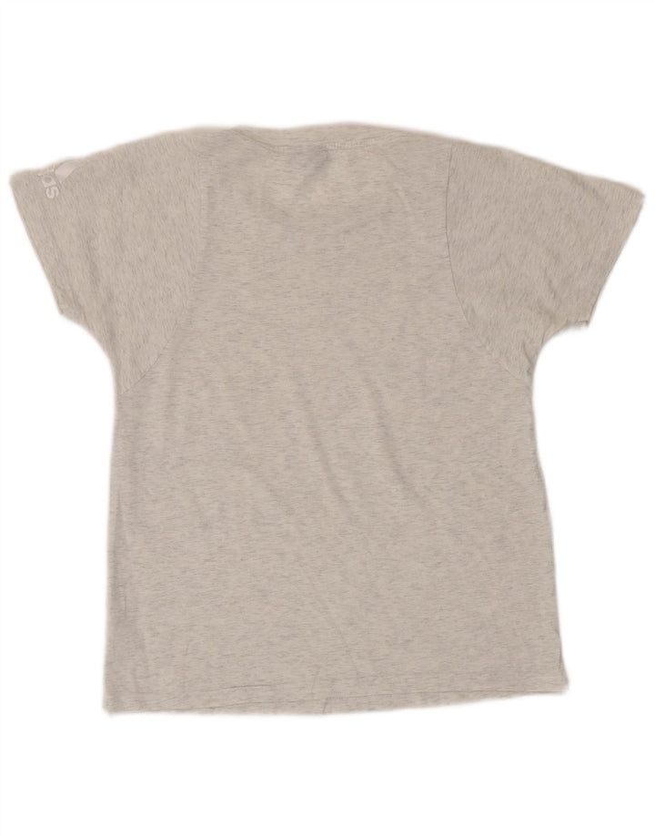 Tricou Adidas pentru femei Top UK 12 Medium Gri Bumbac