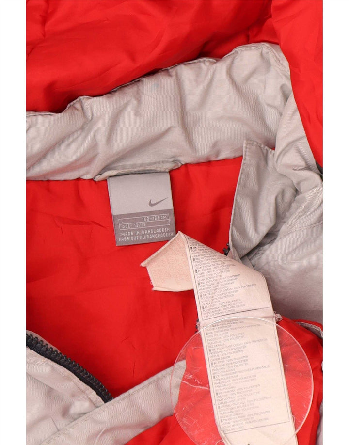 Jachetă Windbreaker cu grafică Nike pentru băieți 12-13 ani, mare, multicoloră