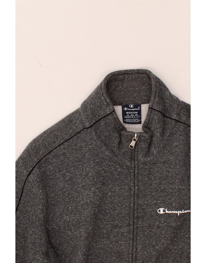 CHAMPION Mens Tracksuit Top Jacket Medium Grey Cotton Vintage Champion and Second-Hand Champion from Messina Hembry 