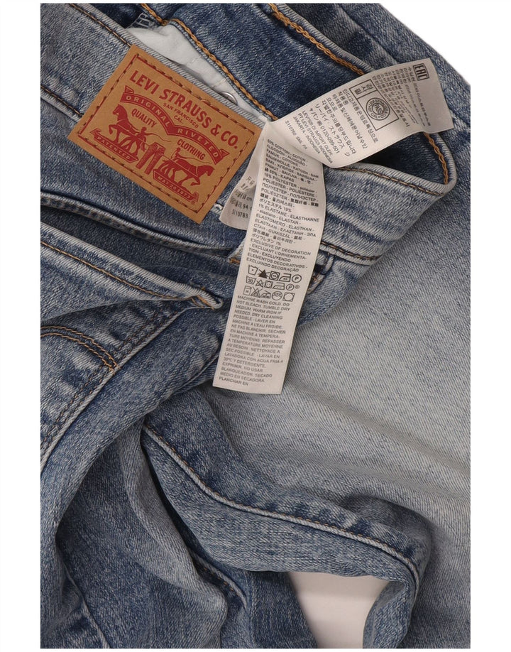 Blugi drepți modelați 314 Levi's pentru femei L27 L30 Bumbac albastru