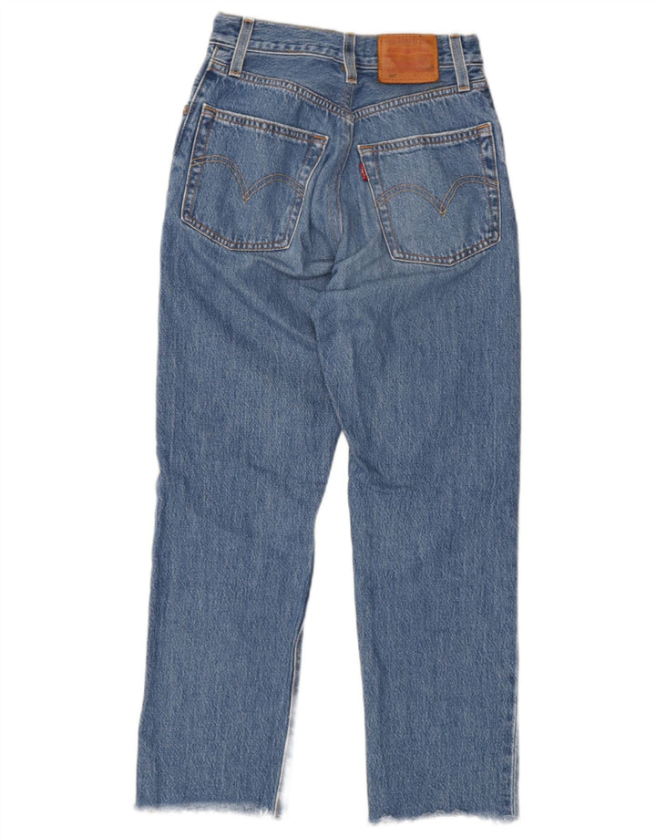 Blugi drepti 501 pentru femei Levi's W24 L26 Bumbac albastru
