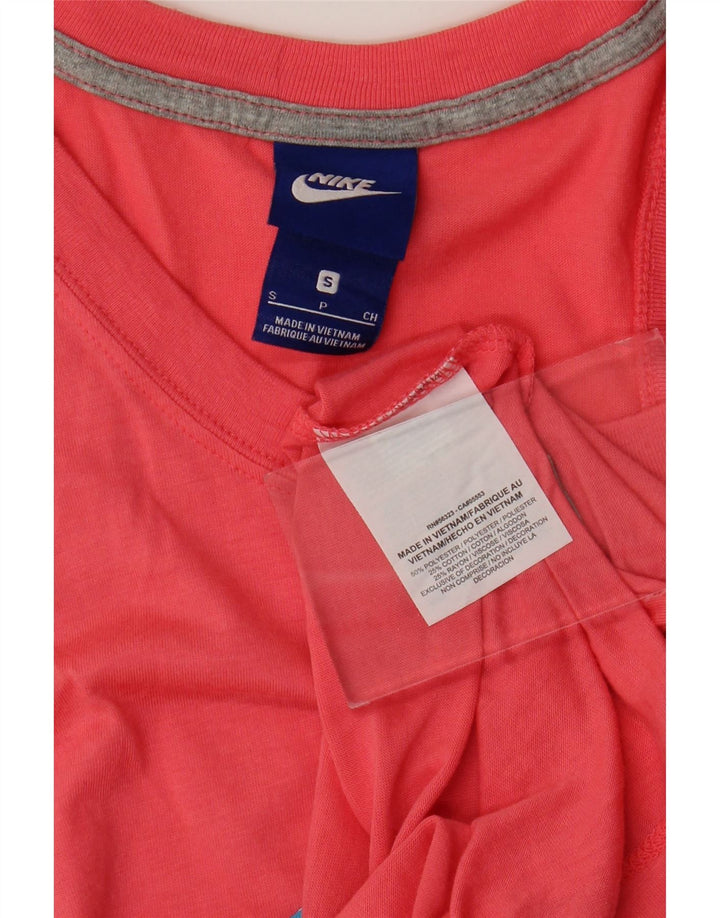 Top cu vestă grafică pentru femei NIKE UK 10, poliester roz mic