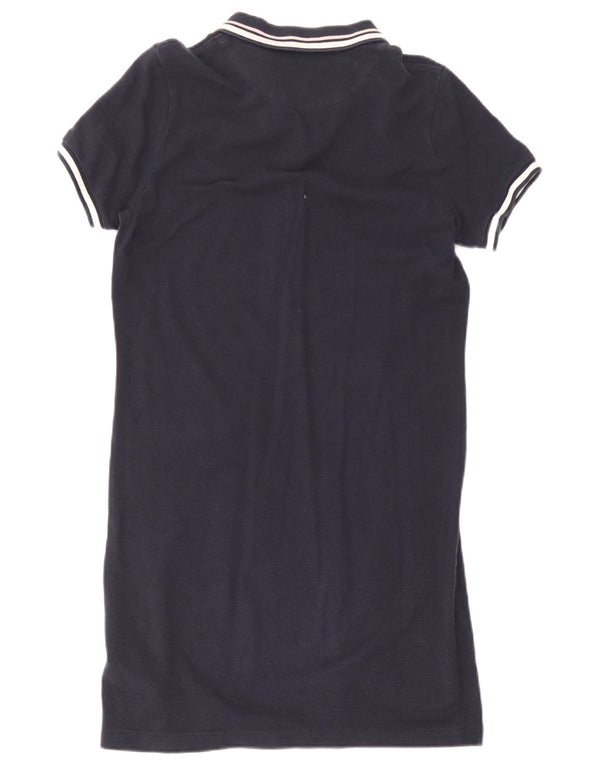Rochie polo Superdry pentru femei UK 12 Medium Bleumarin Bumbac