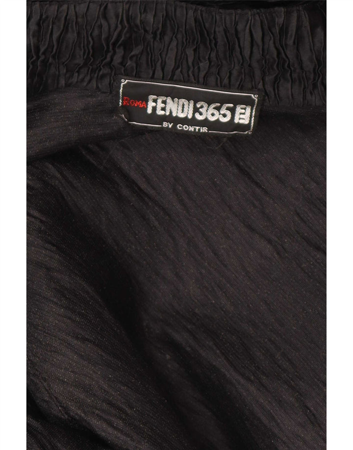 Palton deschis pentru femei Fendi UK 18 XL negru