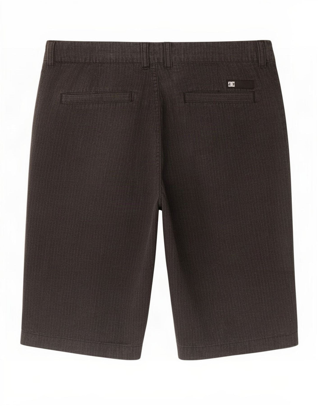 Pantaloni scurți chino DC Bărbați Medium W30 Gri Pinstripe Bumbac