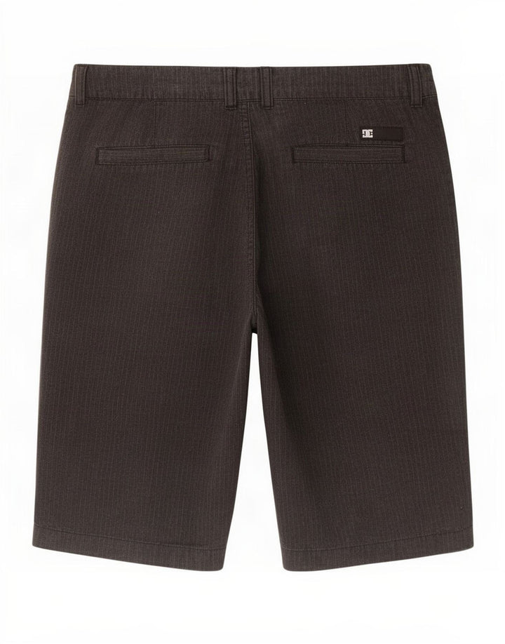 Pantaloni scurți chino DC Bărbați Medium W30 Gri Pinstripe Bumbac