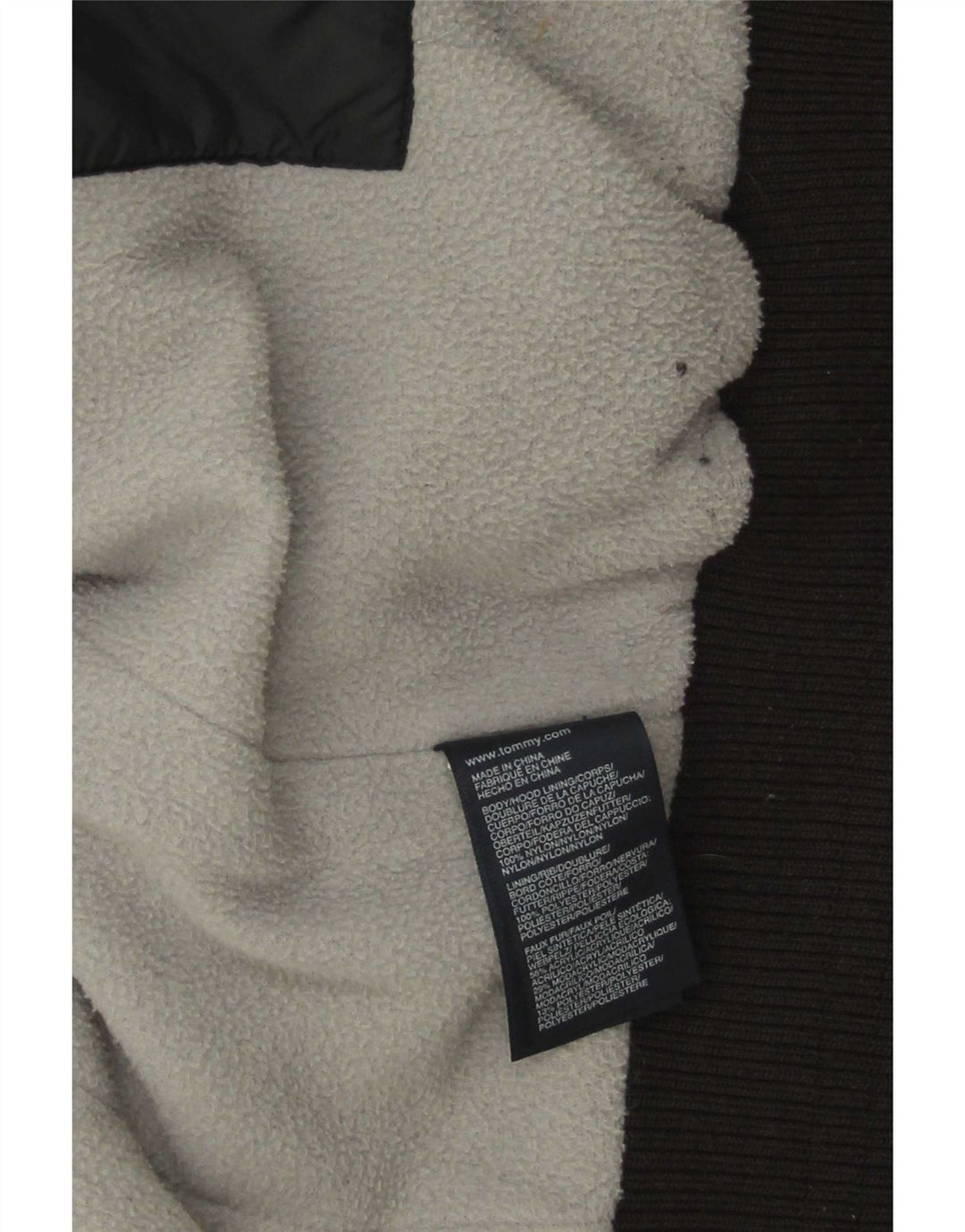 Gilet căptușit pentru femei Tommy Hilfiger UK 14, mare, negru, poliester