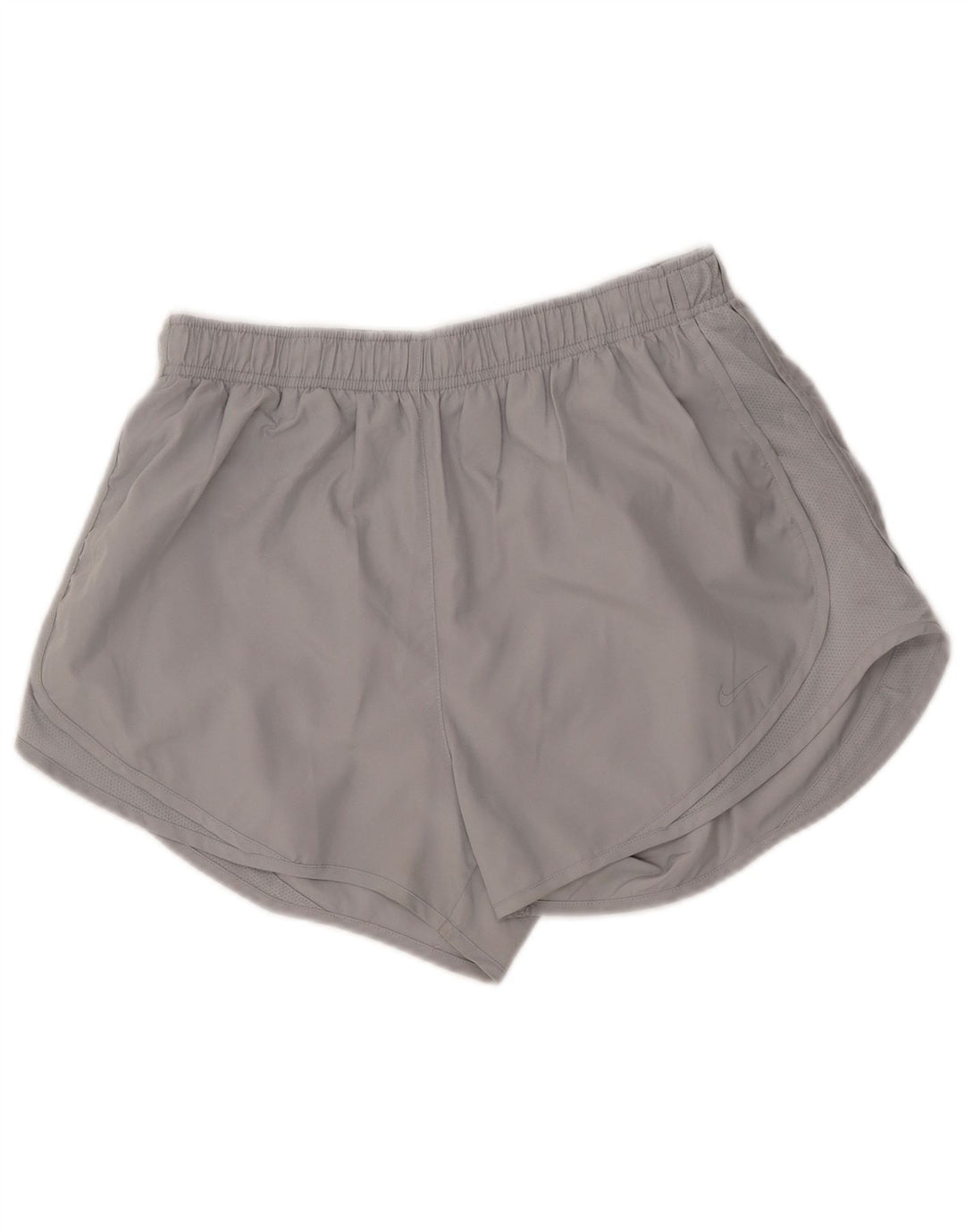 Pantaloni scurti sport NIKE Dri Fit pentru femei UK 14, mari, gri