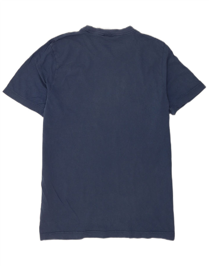 Tricou pentru bărbați Adidas Top Mediu Bleumarin Bumbac
