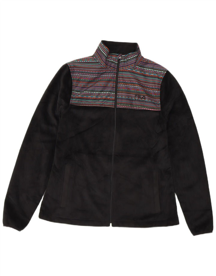 Jachetă polară FILA pentru femei UK 10 Poliester cu dungi negre mici