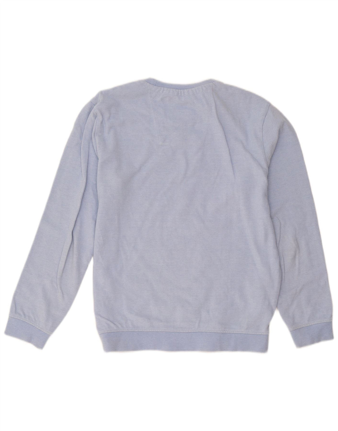 Crew Clothing Hanorac bărbătesc Pulover Medium Blue Bumbac