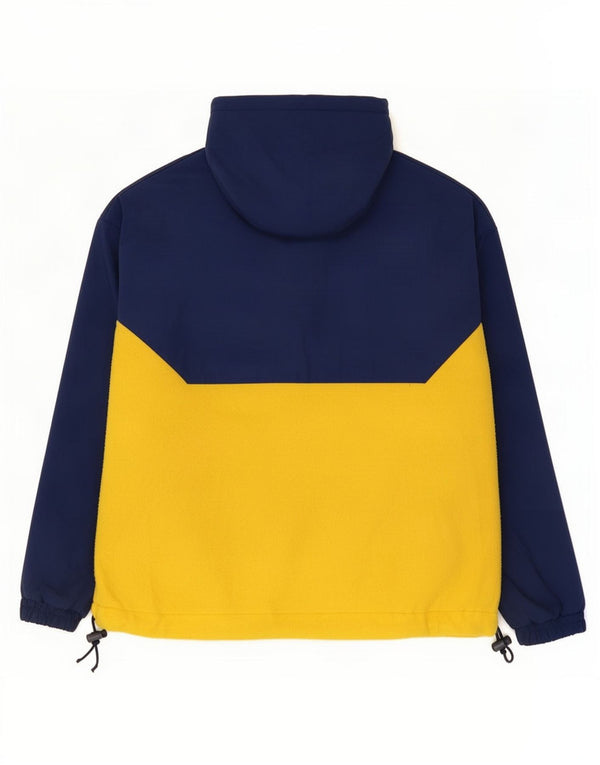 Jachetă Anorak cu glugă pentru bărbați Gap UK 40, mare, albastru, nailon color bloc