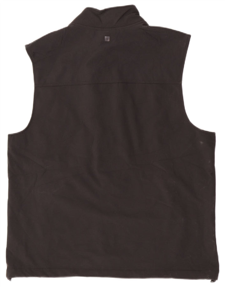 Jachetă de trening fără mâneci pentru bărbați Mountain Warehouse, XL, poliester negru