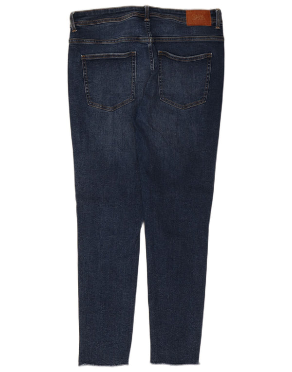 Blugi skinny de damă Zara EU 42 Large W32 L27 Albastru