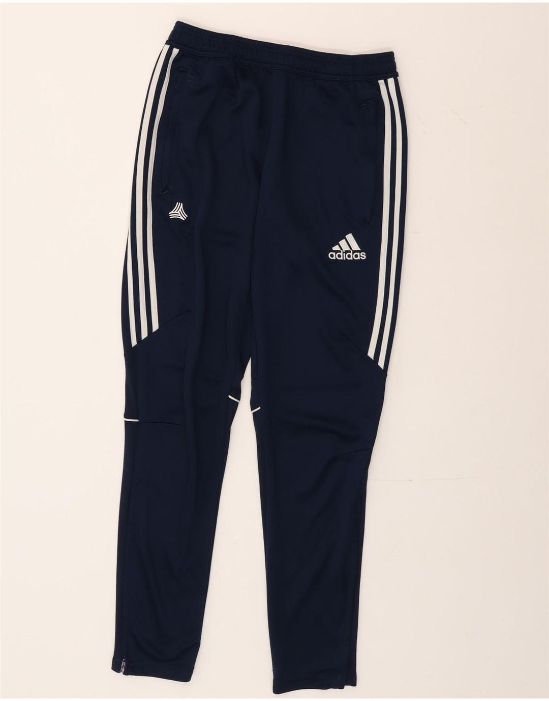 Pantaloni de trening Adidas pentru bărbați, poliester, albastru mic