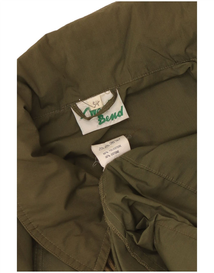 Jachetă vintage pentru bărbați IT 54 2XL Kaki Poliester