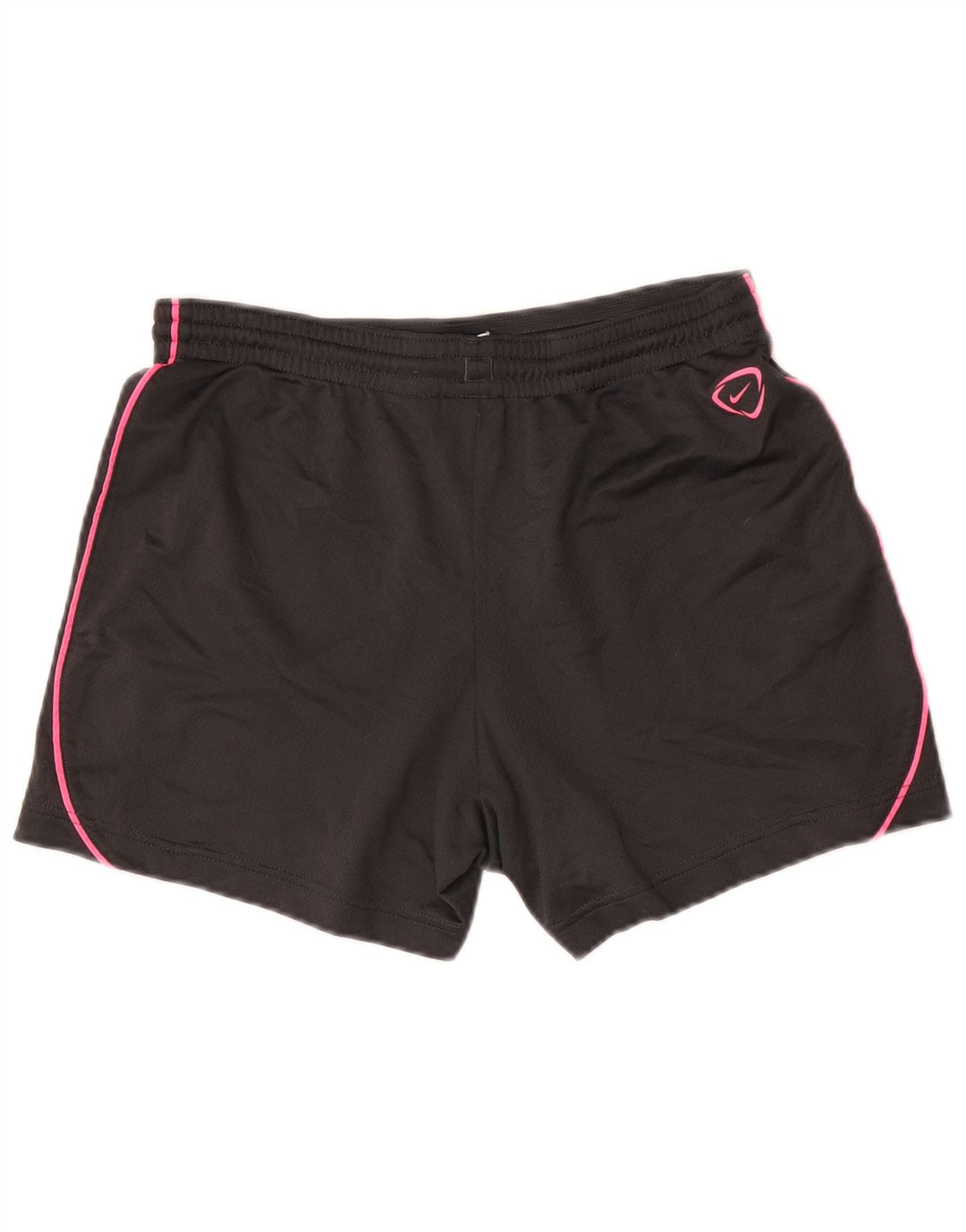 Pantaloni scurți sport Nike Dri Fit pentru femei UK 10 Small Gri Poliester